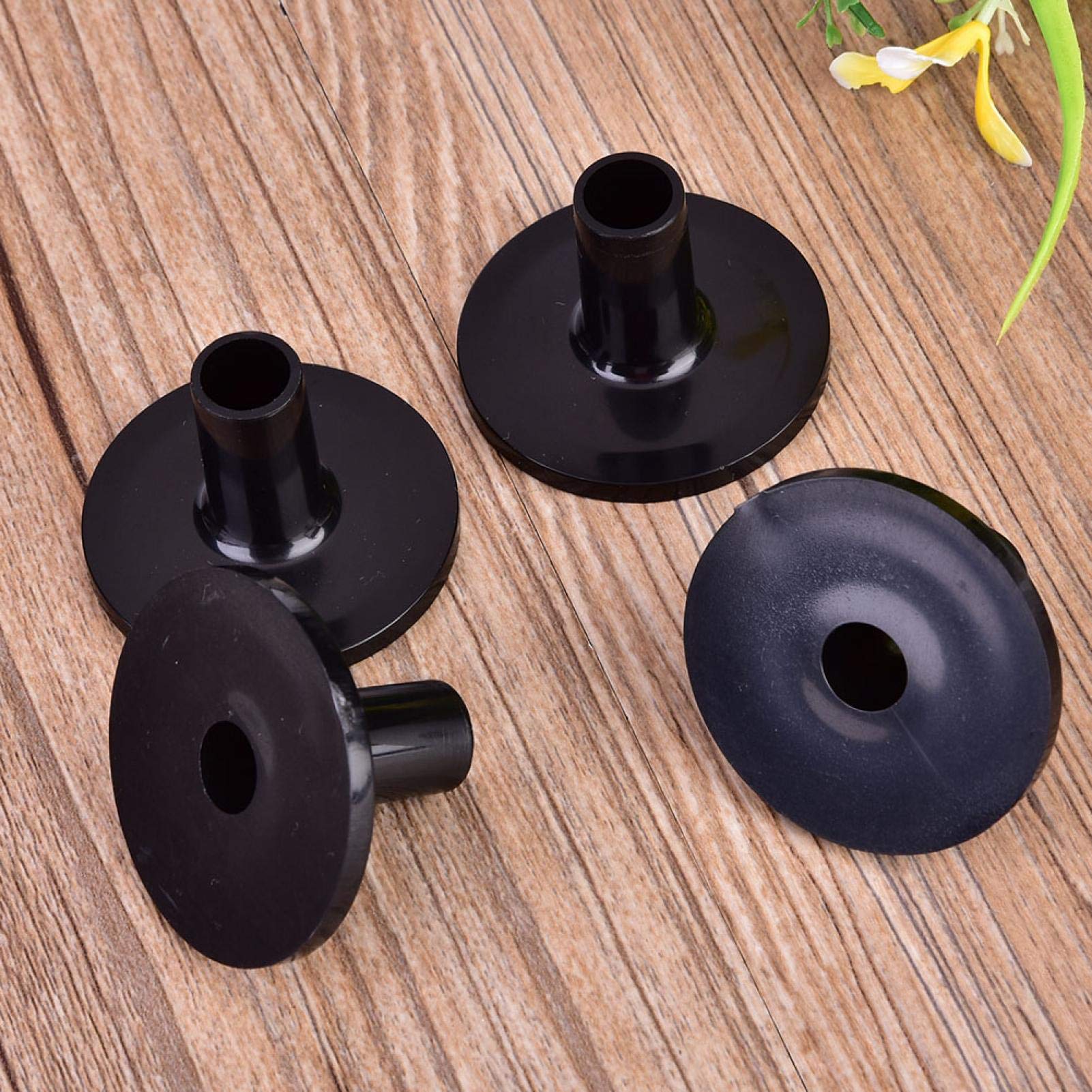 Lot De 15 Manchons De Support Pour Cymbales De Batterie - Plastique Noir, Protection Anti-friction