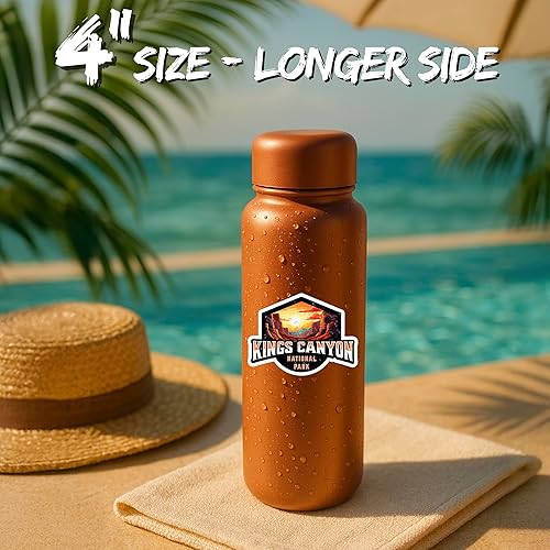 Miniatura 4 de Adhesivo de vinilo para exteriores del Cañón de los Reyes, tamaño pequeño, impermeable, para botella de agua, taza, pasaporte, cuaderno, laptop,