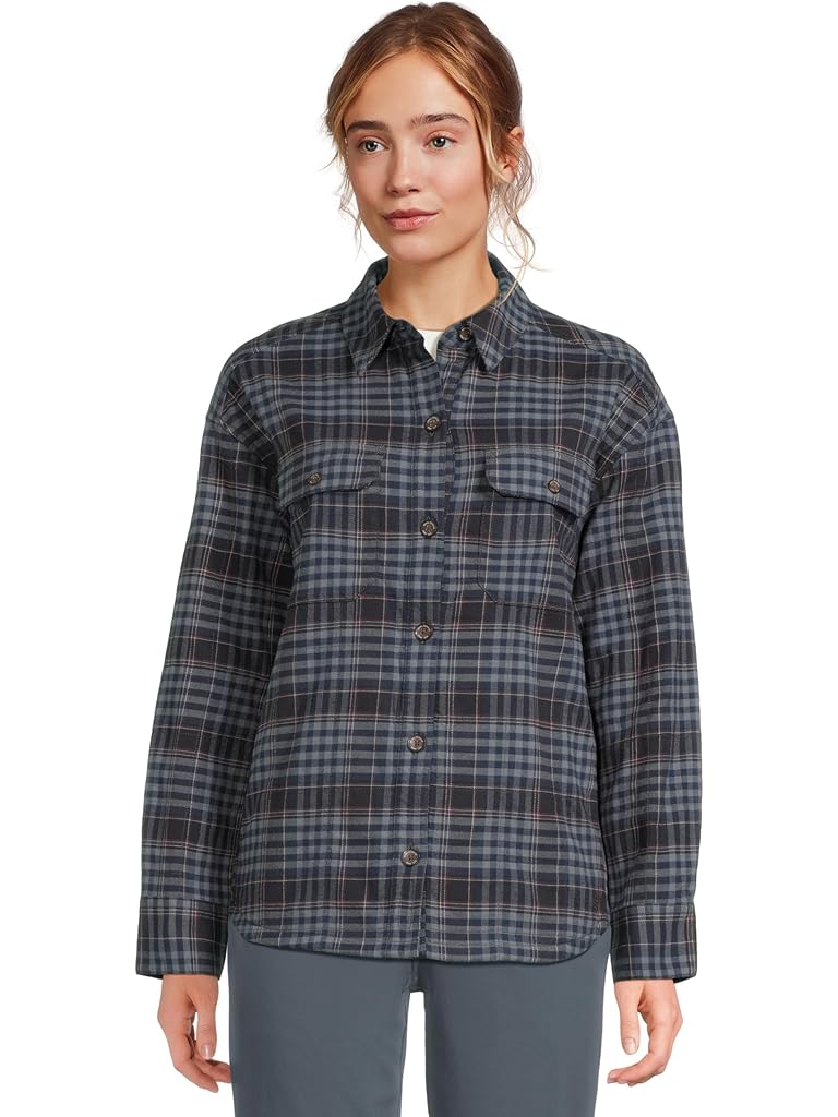 Blue Royal Robbins Vista Flannel Shacket