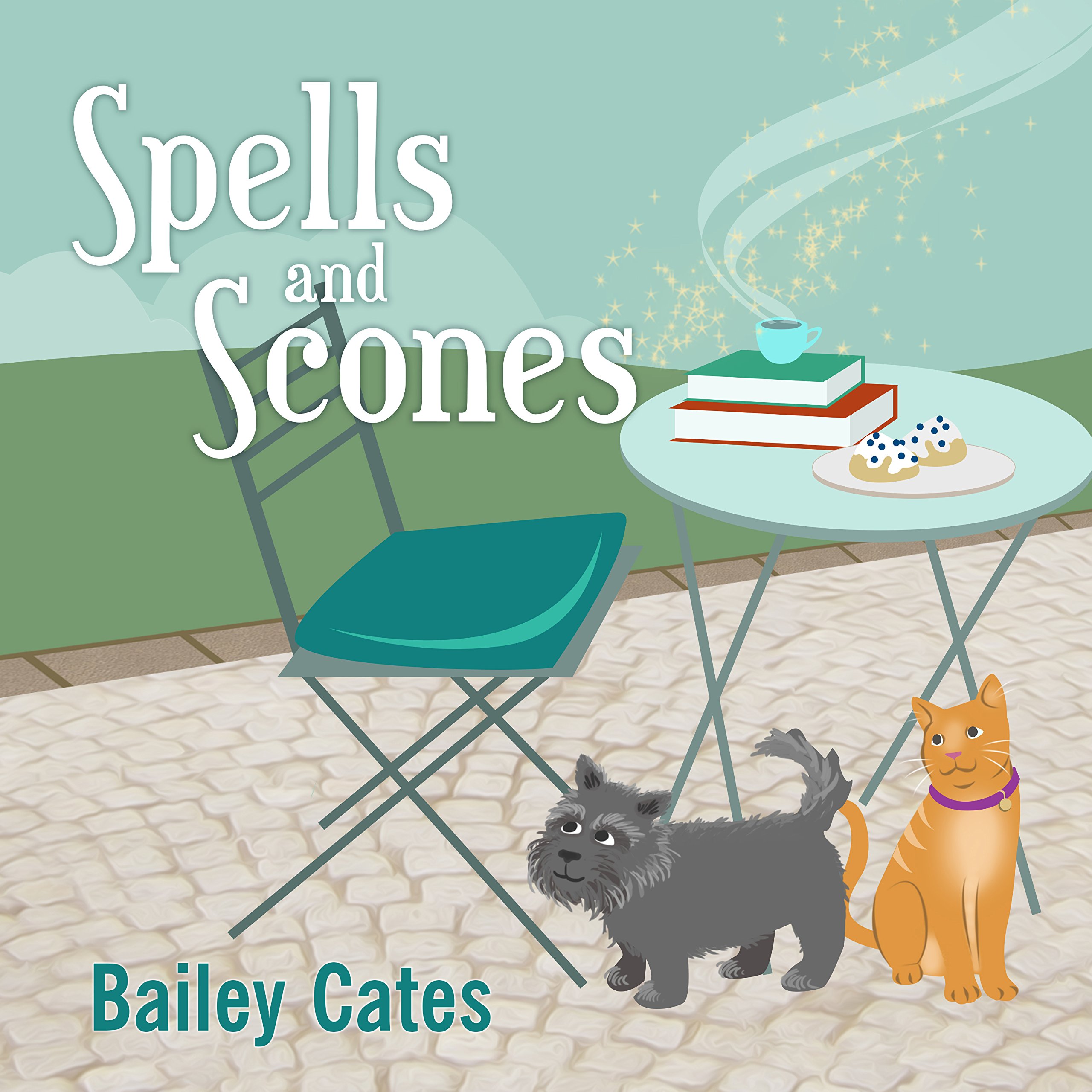 Cover art for Spells and Scones