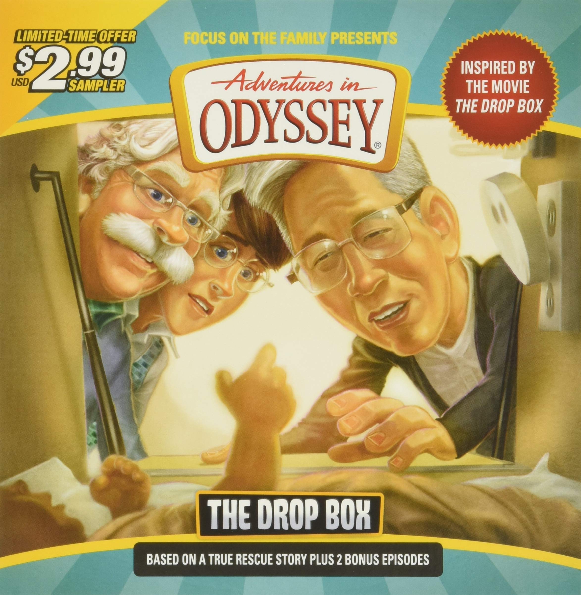 The Drop Box: Three Stories about Sacrifice (Adventures in Odyssey)