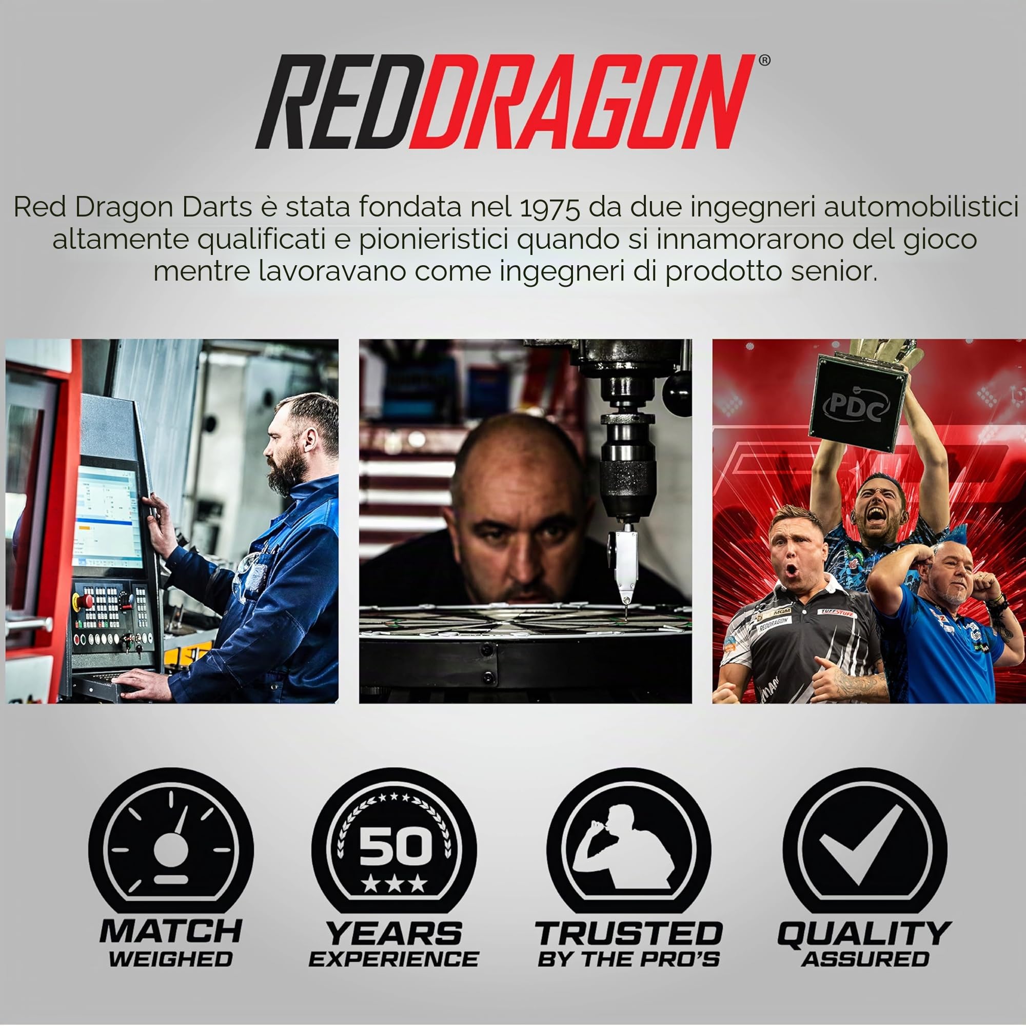 RED DRAGON Set di Freccette in tungsteno Professionale Razor Edge Extreme con Alette e steli
