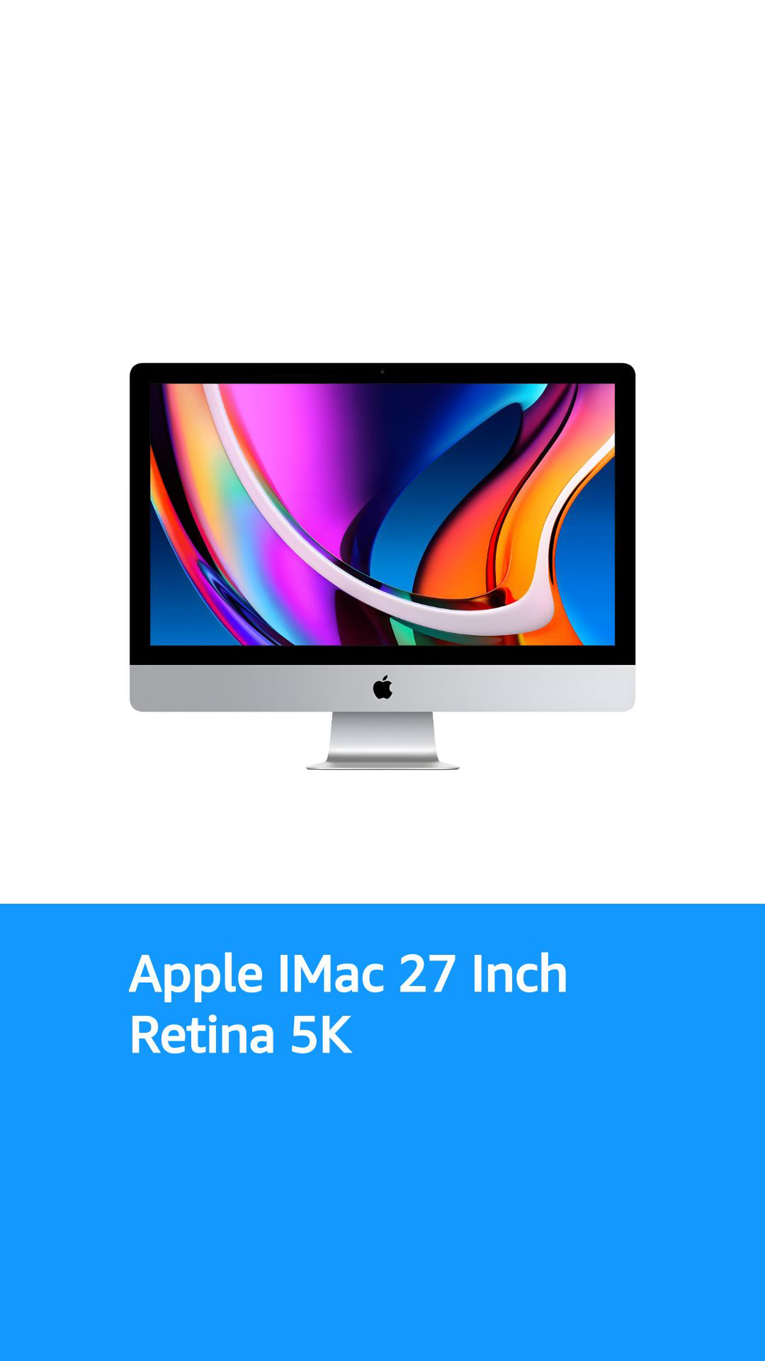 Apple iMac with 3.3GHz 6 Core 10th Gen Intel Core i5 (27 inch
