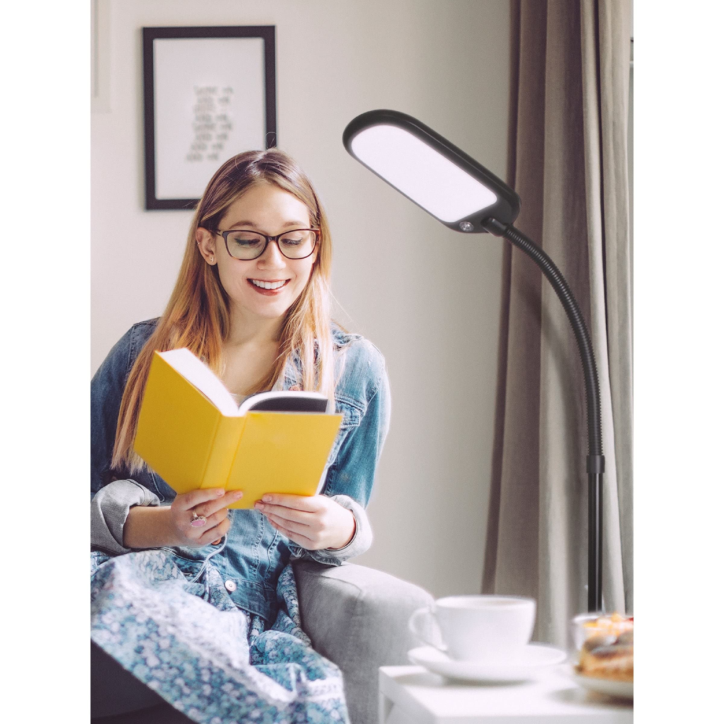 Litespan 2nd Led Floor Lamp Black Industrial Energy Efficient