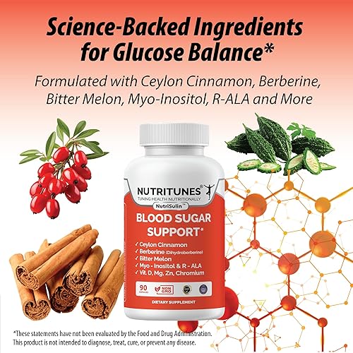 Miniatura 2 de Complejo de azúcar en sangre con berberina, canela de Ceilán, Panax Ginseng y Cromo  Apoya el metabolismo saludable del azúcar  90 cápsulas de