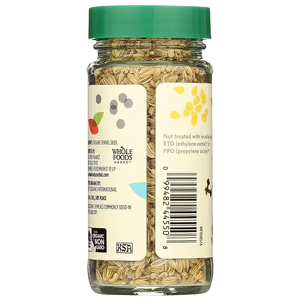Organic Fennel Seed, 1.02 Ounce 2