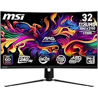 MSI MPG 321CURX QD-OLED Monitor Curvo Gaming da 32