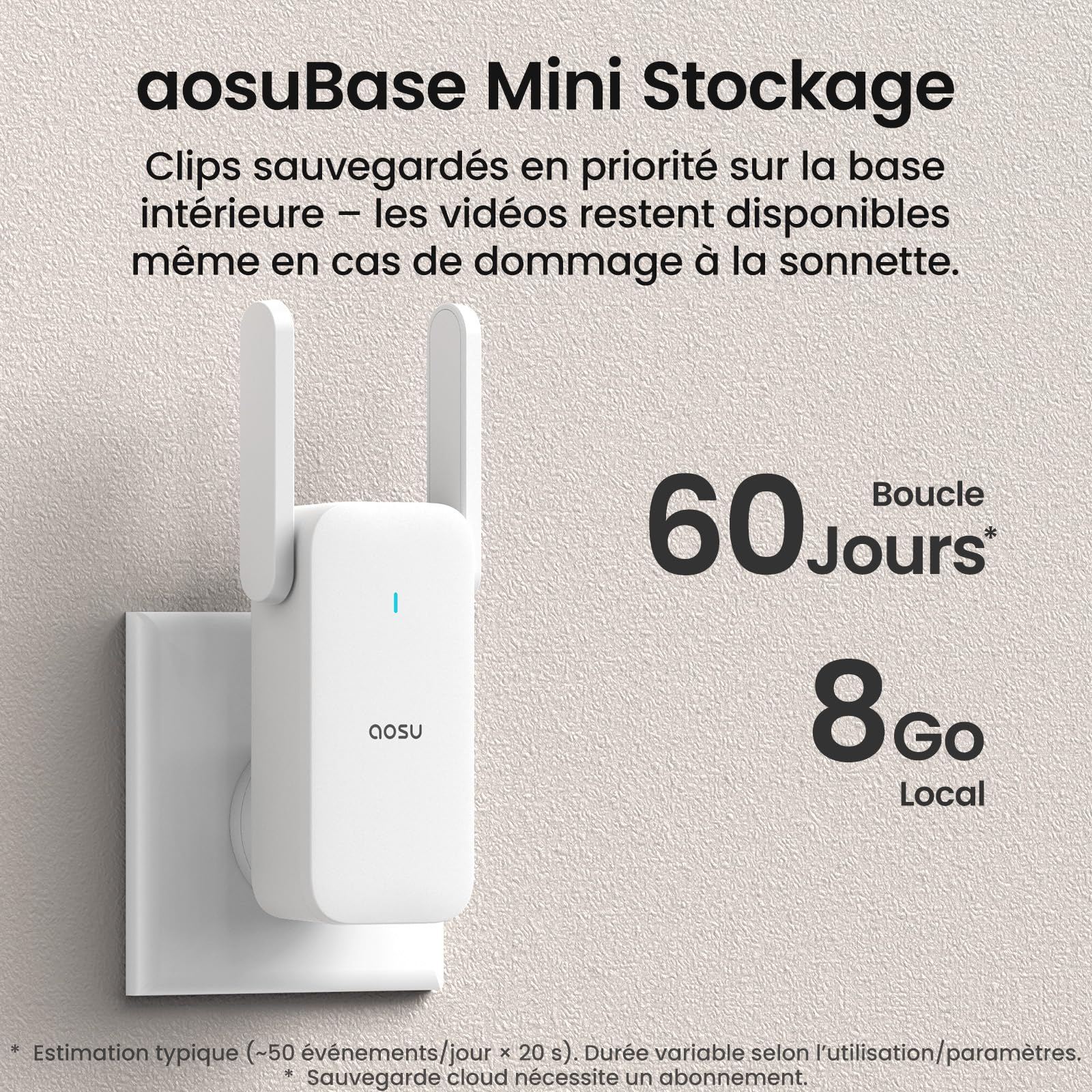 aosu 3K Sonnette sans Fil avec Caméra Etanche avec Pile Radar PIR détection | Sans Abonnement Requis, Autonomie 180 Jours, Wi-Fi 5G & 2.4 G, Angle 166° Voir Plus, Vision Nocturne IR, pour la Maison