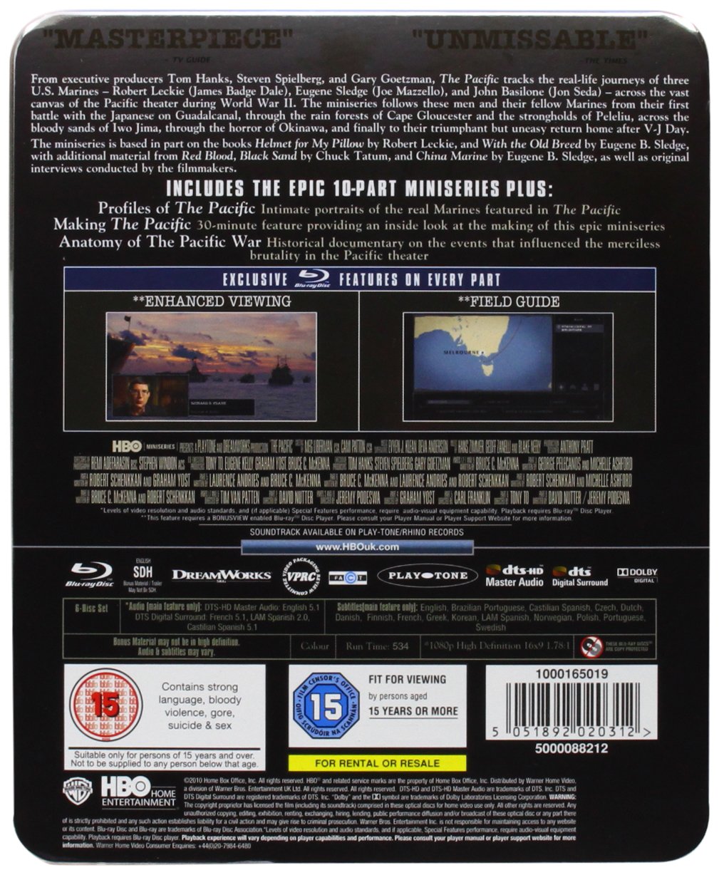 The Pacific: Complete HBO Series [Blu-ray][2010] [Standard Edition]