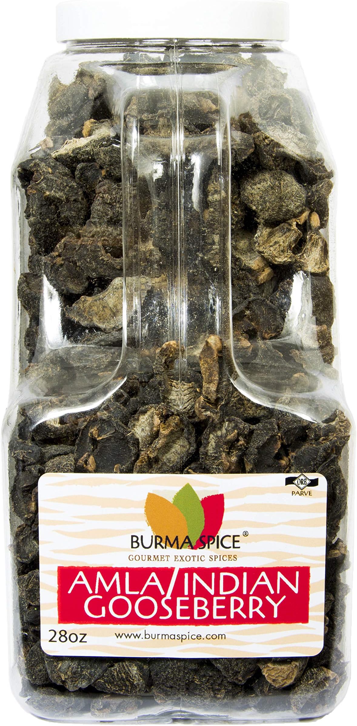 Dried Amla (Indian Gooseberry) | Indian Fruit | High Content of Vitamin C | Sour and Tangy Flavor 1.75 lbs.