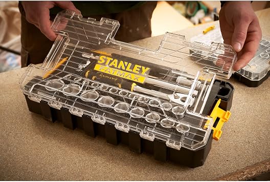 STANLEY FATMAX® 1/2in L PRO-Stack™ Socket Set, 26 Piece, Selection of Maxidrive Sockets