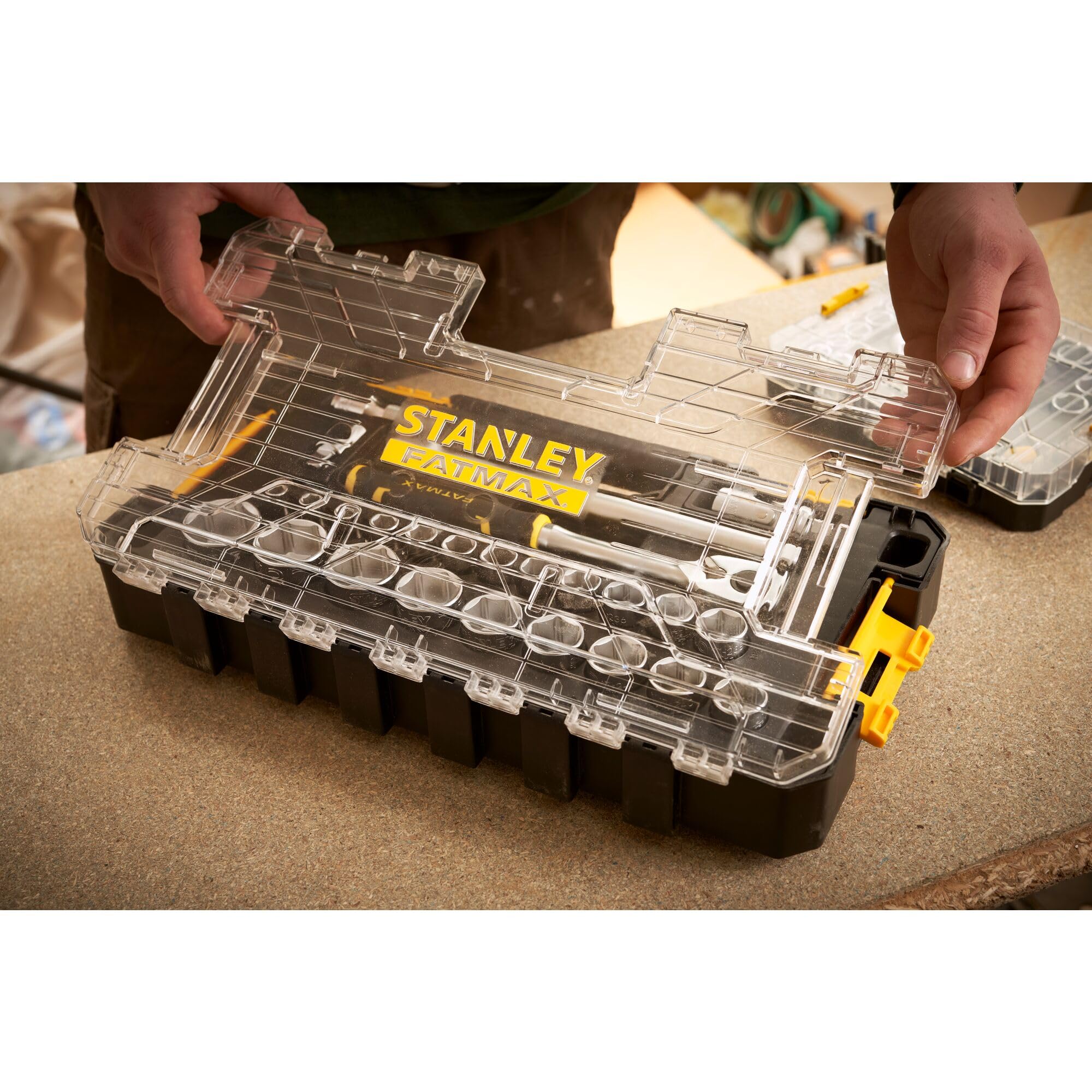 STANLEY FATMAX FMMT98103-1 Set Chiavi a Bussola ed Accessori att. 1/2"- 26 Pezzi