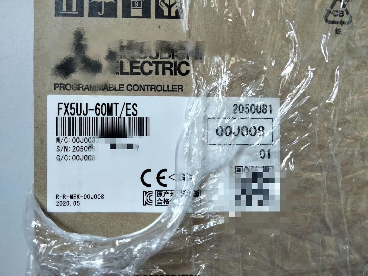 Amazon 適用する MITSUBISHI/三菱電機 FX5UJ60MT/ES PLCモジュール FX5UJ60MT/ES