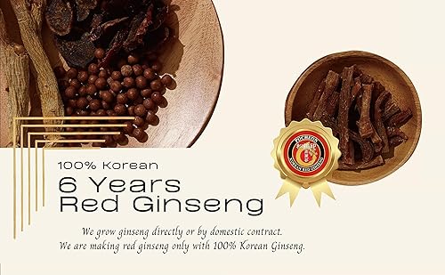 Miniatura 9 de Pocheon 240g (8.5oz), 100% puro coreano 6 años raíz Panax extracto de ginseng rojo oro, ginsenósido superior, saponina, suplemento de hierbas de