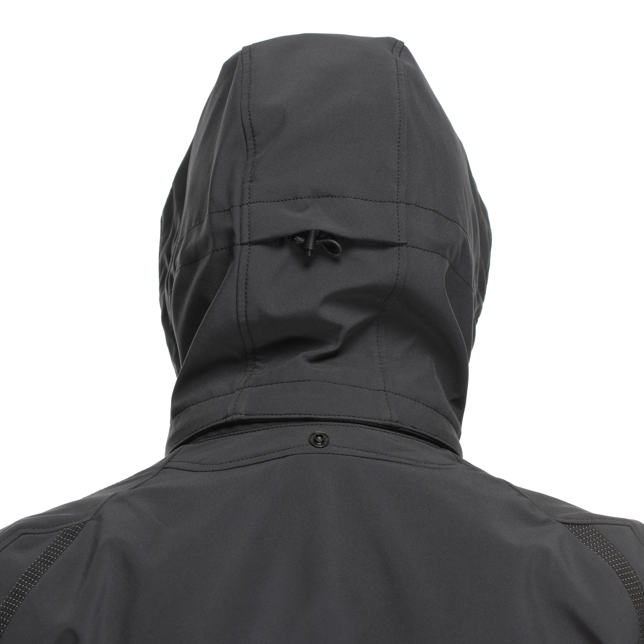 DAINESE - Ignite 2 Tex Jacket, Veste de Motard à Capuche en Tissu, Homme, Noir, 52 | Étanche