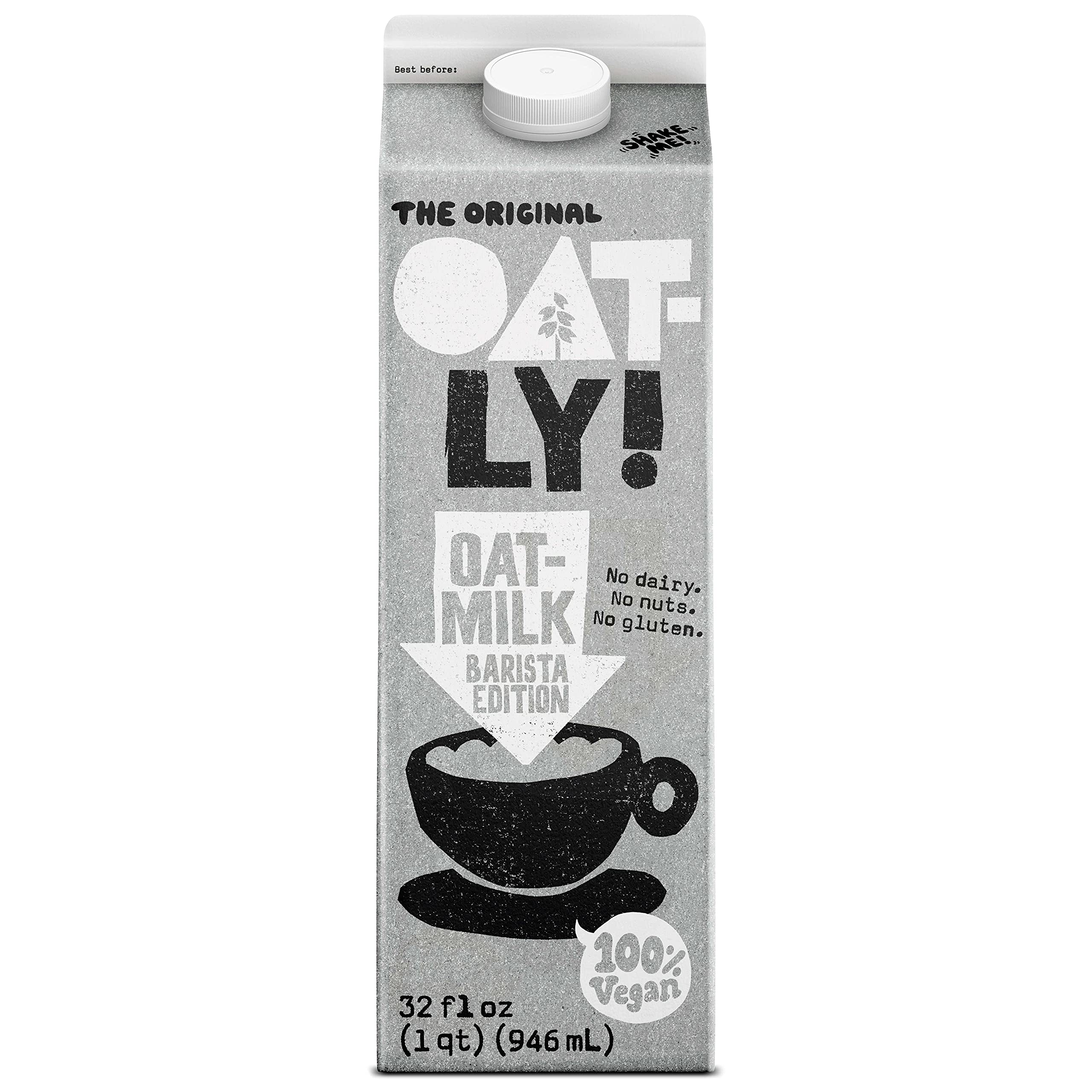 Oatly Barista Edition Oatmilk vegan 32 Fl Oz