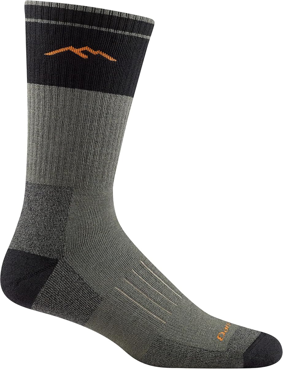 Darn Tough Men's Hunter Boot Heavyweight with Full Cushion Sock (Style 2101) | 64% Merino Wool, True Seamless Toe, keeps feet dry, all-weather performance, arch support, pairs with work boots, Vermont