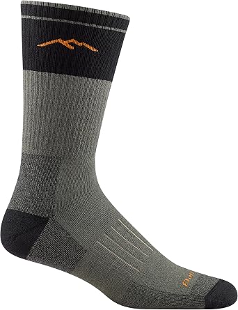 Darn Tough Mens Hunter Boot Heavyweight with Full Cushion Sock Style 2101 | 64% Merino Wool, True Seamless Toe, keeps feet dry, all-weather performance, arch support, pairs with work boots, Vermont