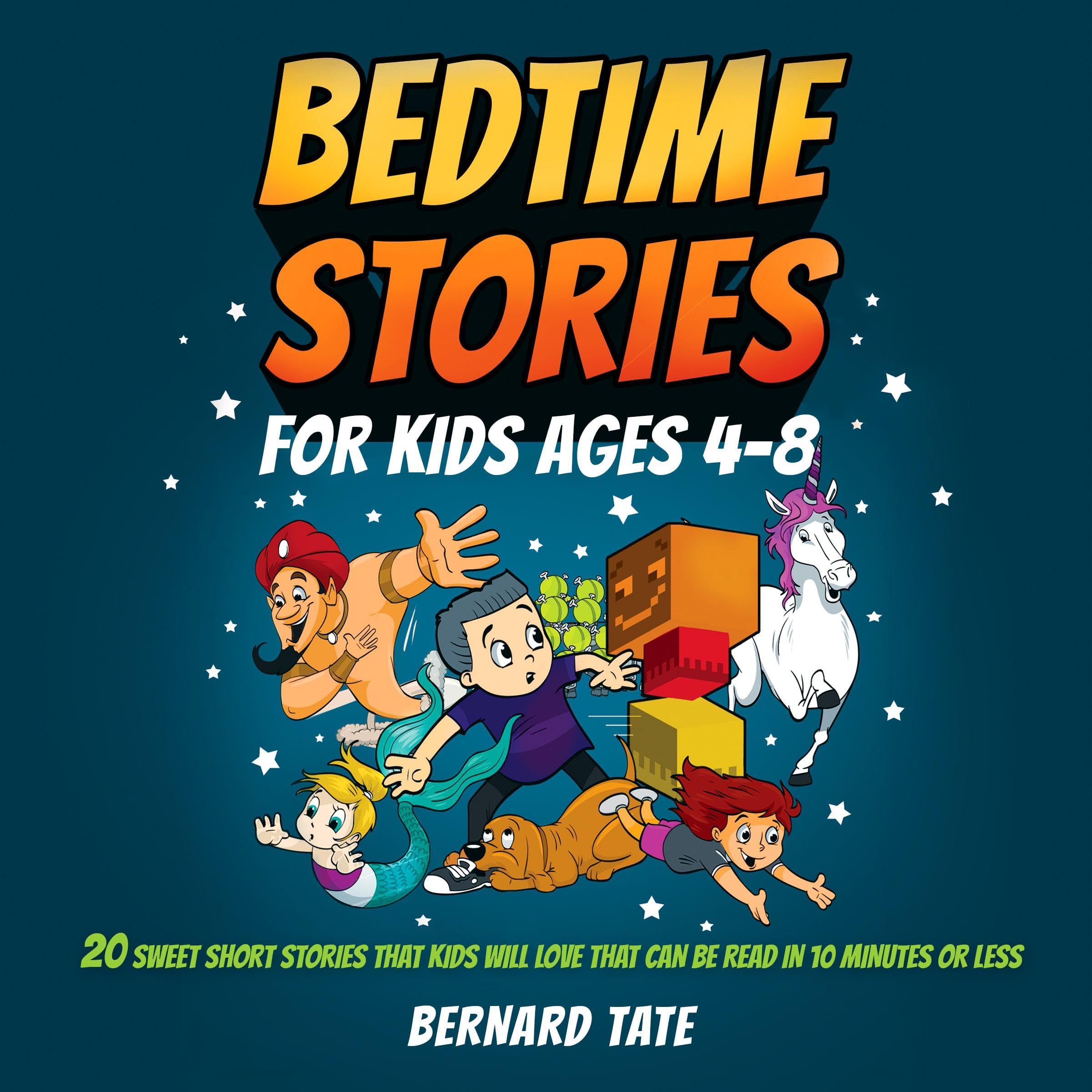 Cover art for Bedtime Stories for Kids Ages 4-8