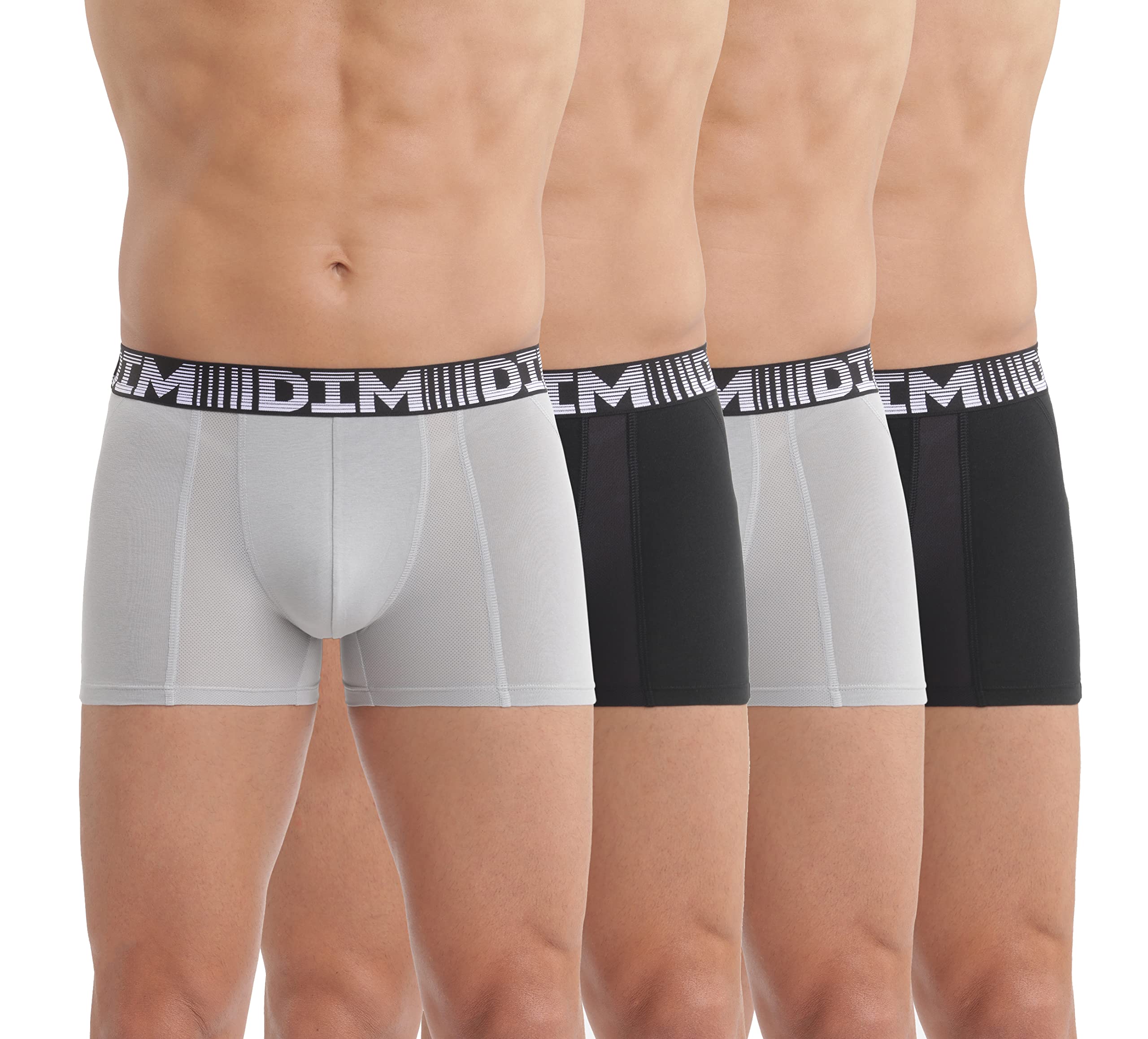 Dim Boxer Homme 3D Flex Air Respirabilité & Liberté De Mouvement x4