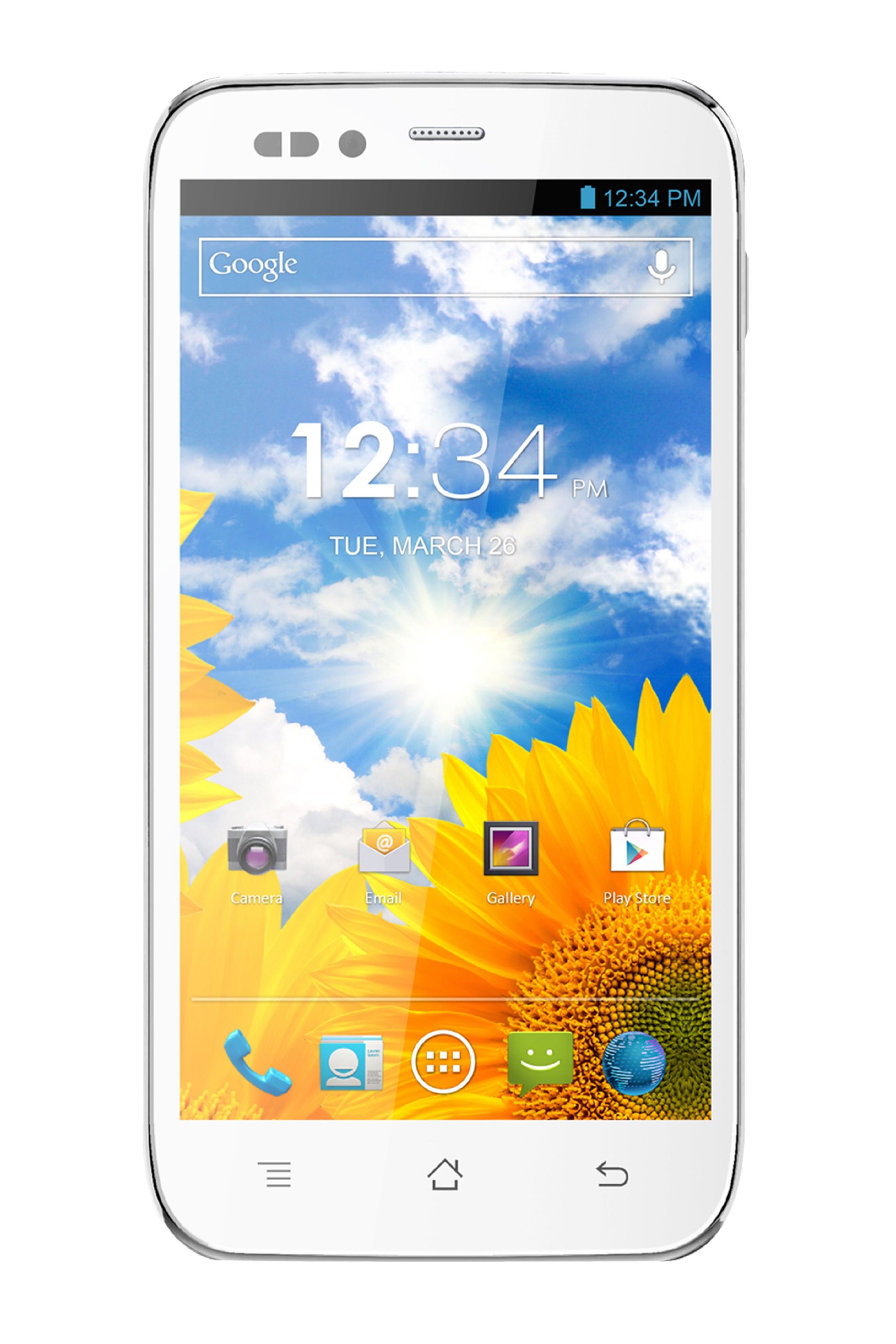BLU Studio 5.0 S D570a Unlocked Dual Sim Phone with Quad-Core 1.2GHz Processor, Android 4.1 JB, 5.0-