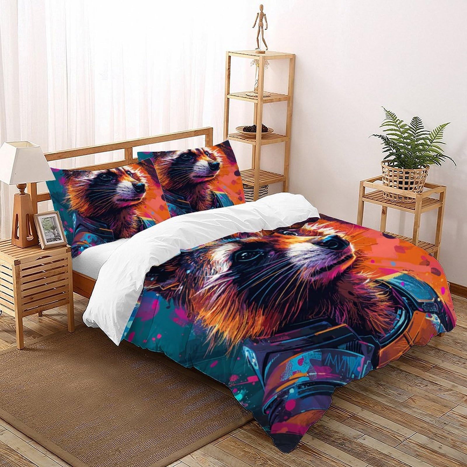 Housse de couette 220x240 garçon avec ses 2 taies d'oreiller