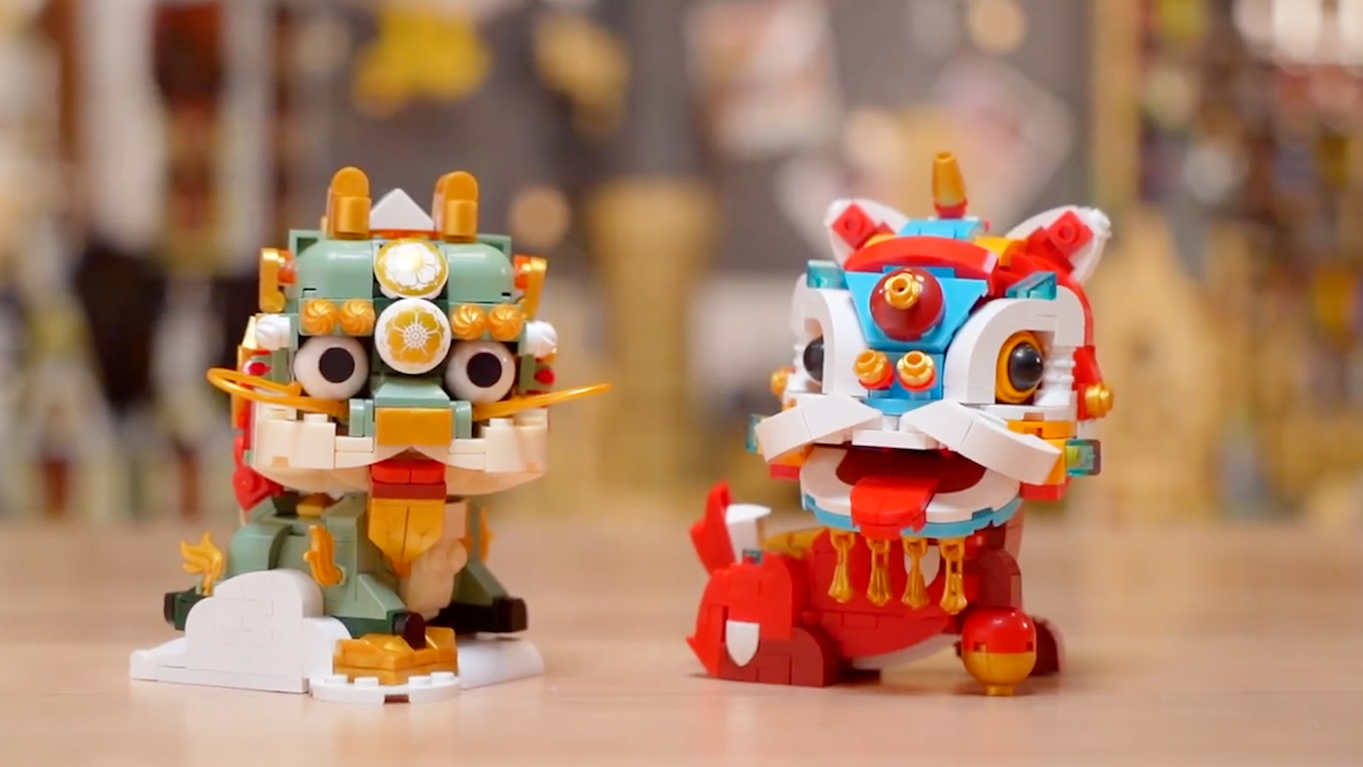 【シチリアれもん】BERIK レーシングセット【新品 土日発送】 Watch HI-REEKE Chinese Lion Dance Building Block Set, Lucky Lion