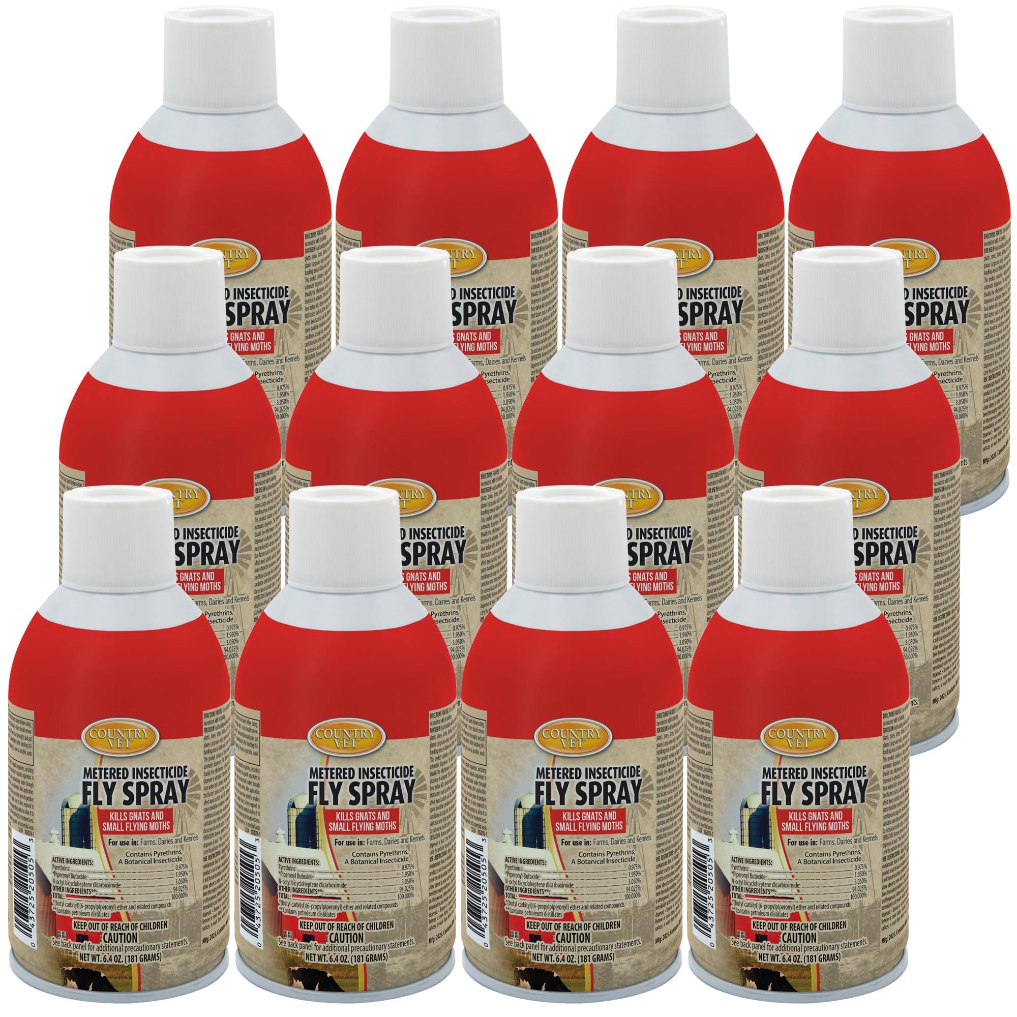 Zep Enforcer 34-2050CVA Country Vet Metered Fly Control Spray, Refill, 30 Day Supply, Brown/A - image 8