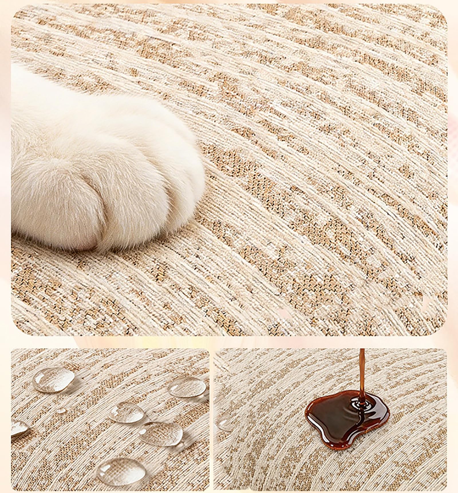 Copridivano rinforzato, impermeabile, resistente alla polvere e alle macchie, per tutte le stagioni, 180 x 380 cm, perfetto per proprietari di casa e animali domestici