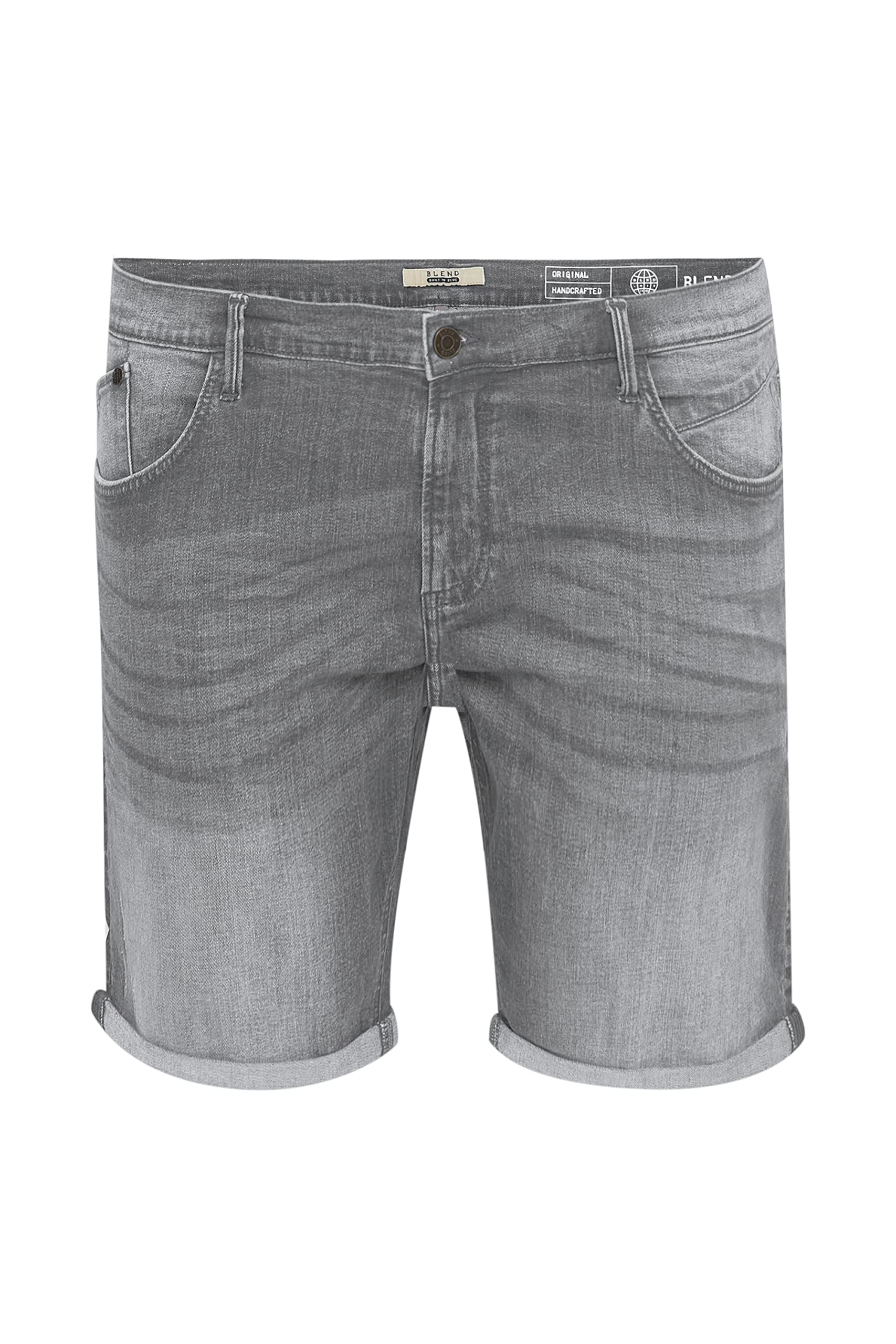 Blend BHBGrilitsch Herren Jeans Shorts Kurze Denim Hose Big&Tall
