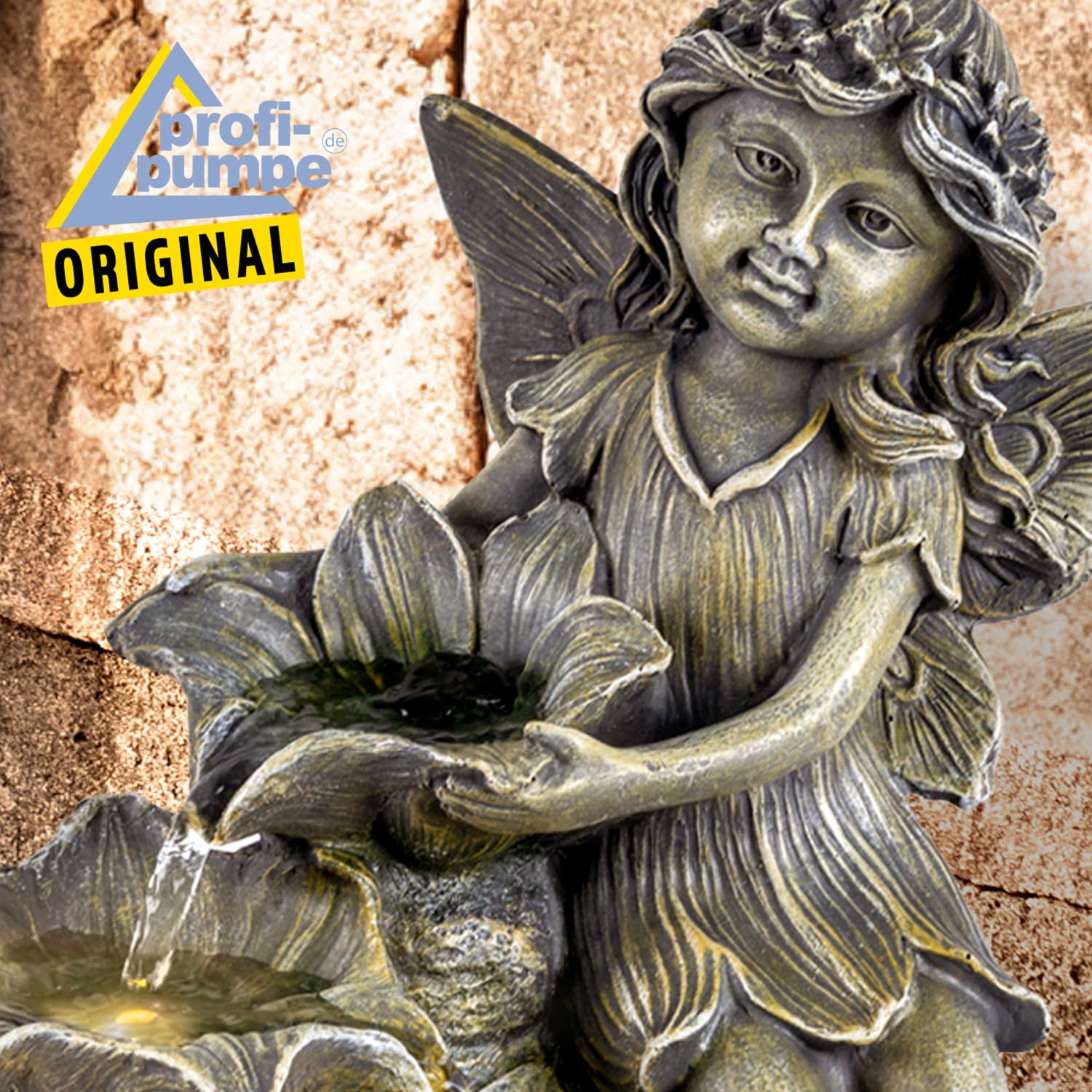 Fontana Da Giardino AMUR Con Luci LED - Cascata Per Interni Ed Esterni - Foto 7