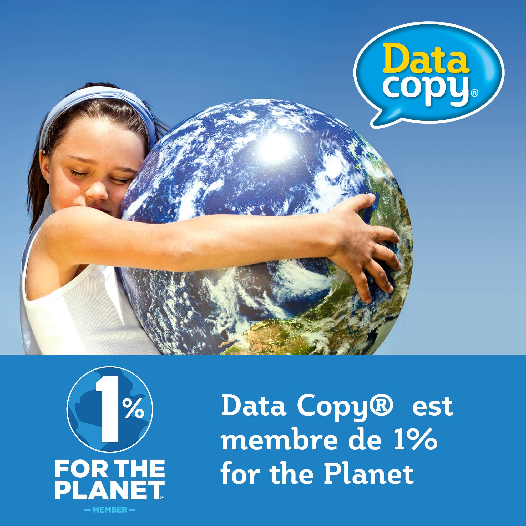 Data Copy - Papier premium Blanc 90 g/m² A4 - Carton de 5 x 500 feuilles