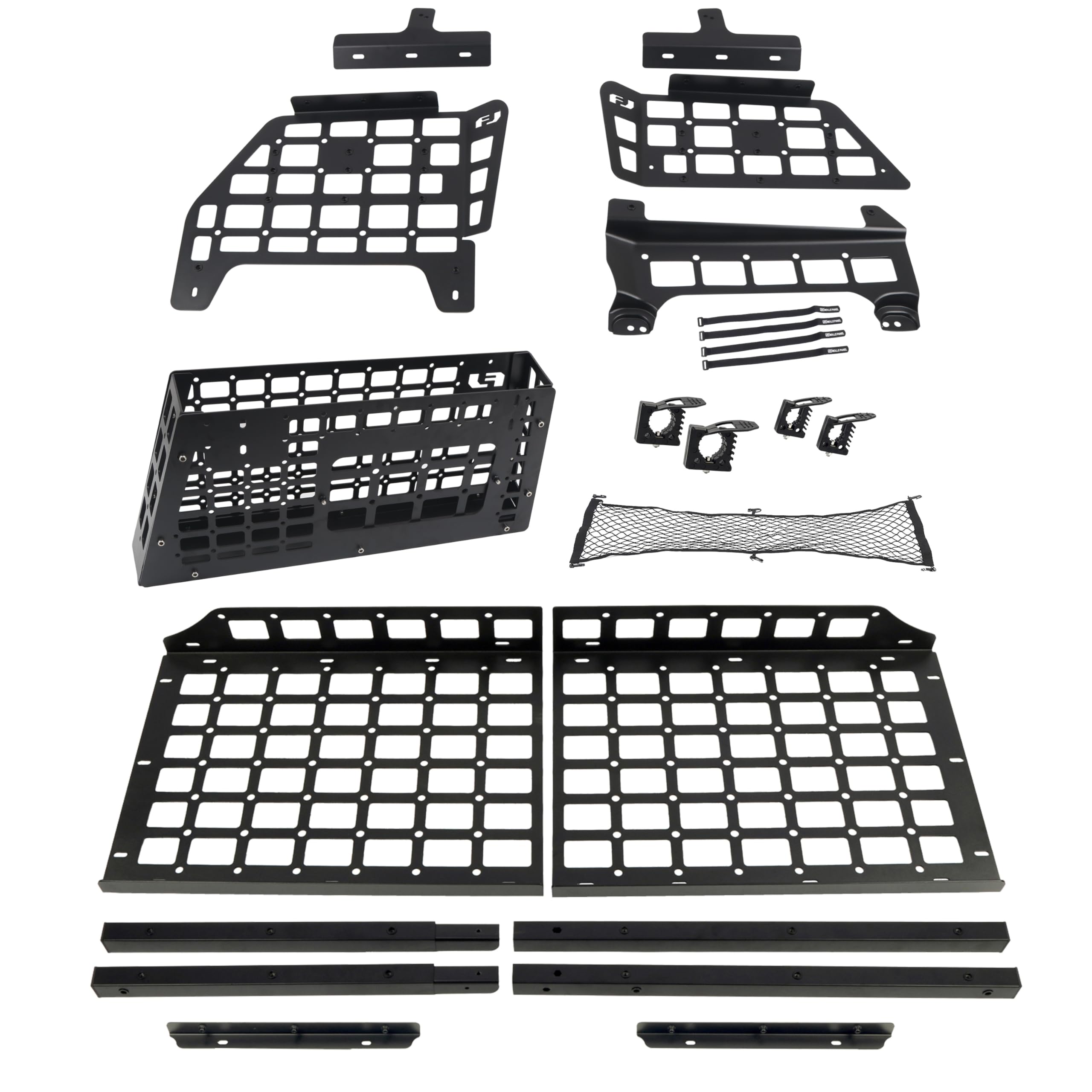HIGH FLYING for Toyota FJ Cruiser XJ10 2007-2014 Car Accessories Modular Storage Molle Panel System Trunk Shelf Interior