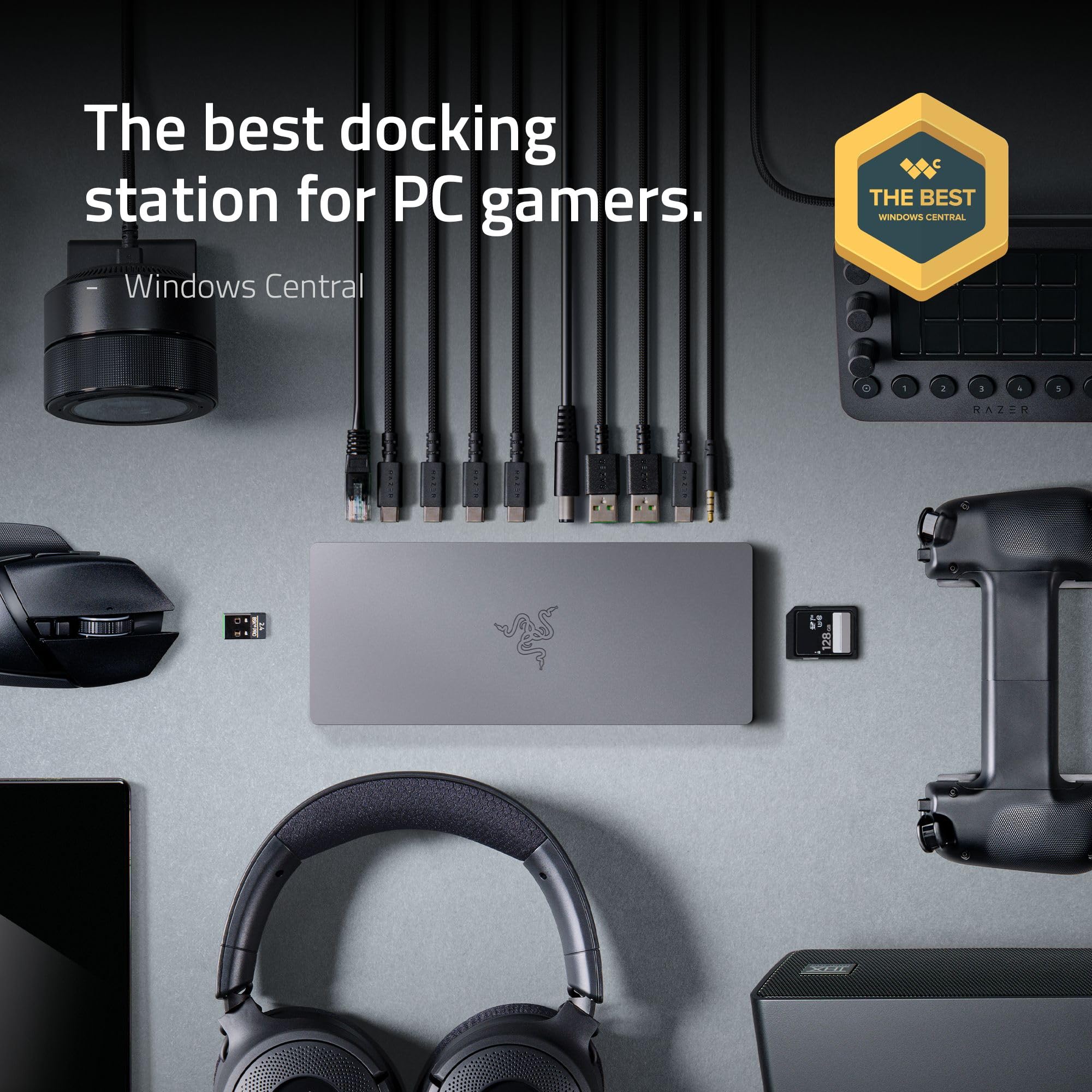 Amazon.com: Razer Thunderbolt 5 Dock: Estación de acoplamiento de