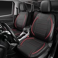 Vista 2 de CAR PASS - Fundas para asiento universal., Negro y rojo