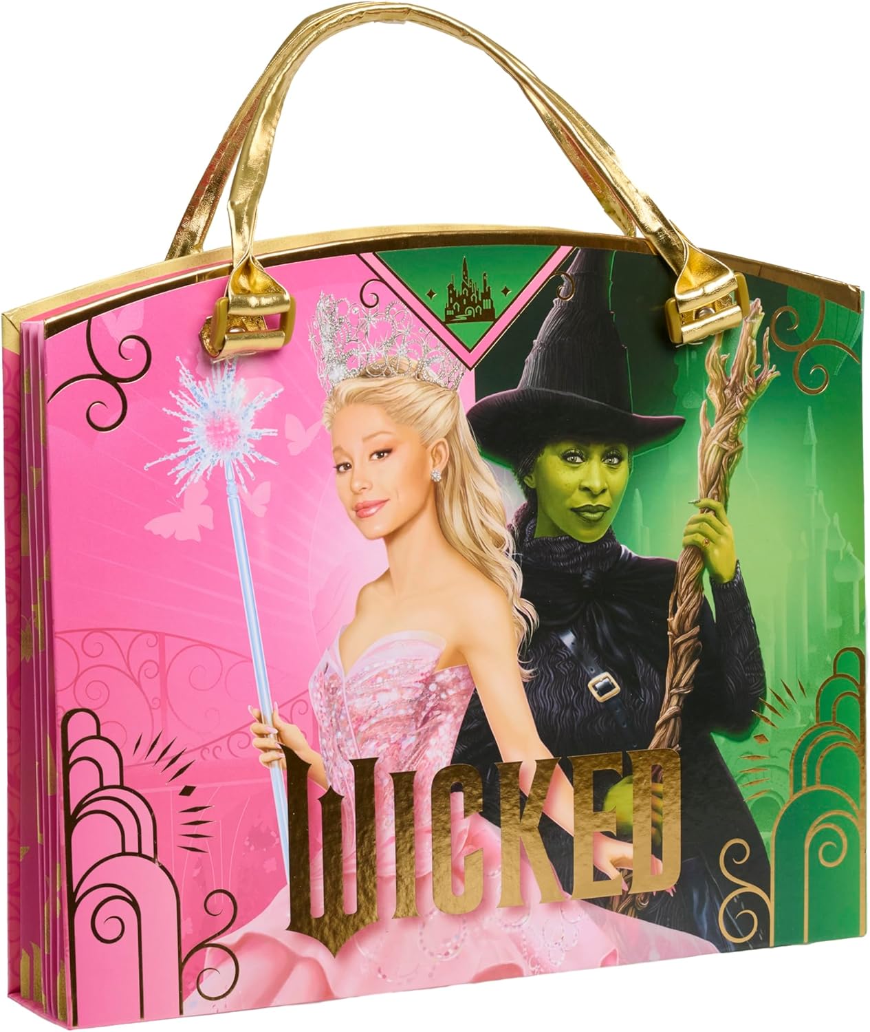 Universal Wicked Activity Tote - Kids Arts & Crafts Set with Fabric Characters, Stickers, Crown & Dress-Up Activities, Portable Craft Kit Ages 3+ - Image 3