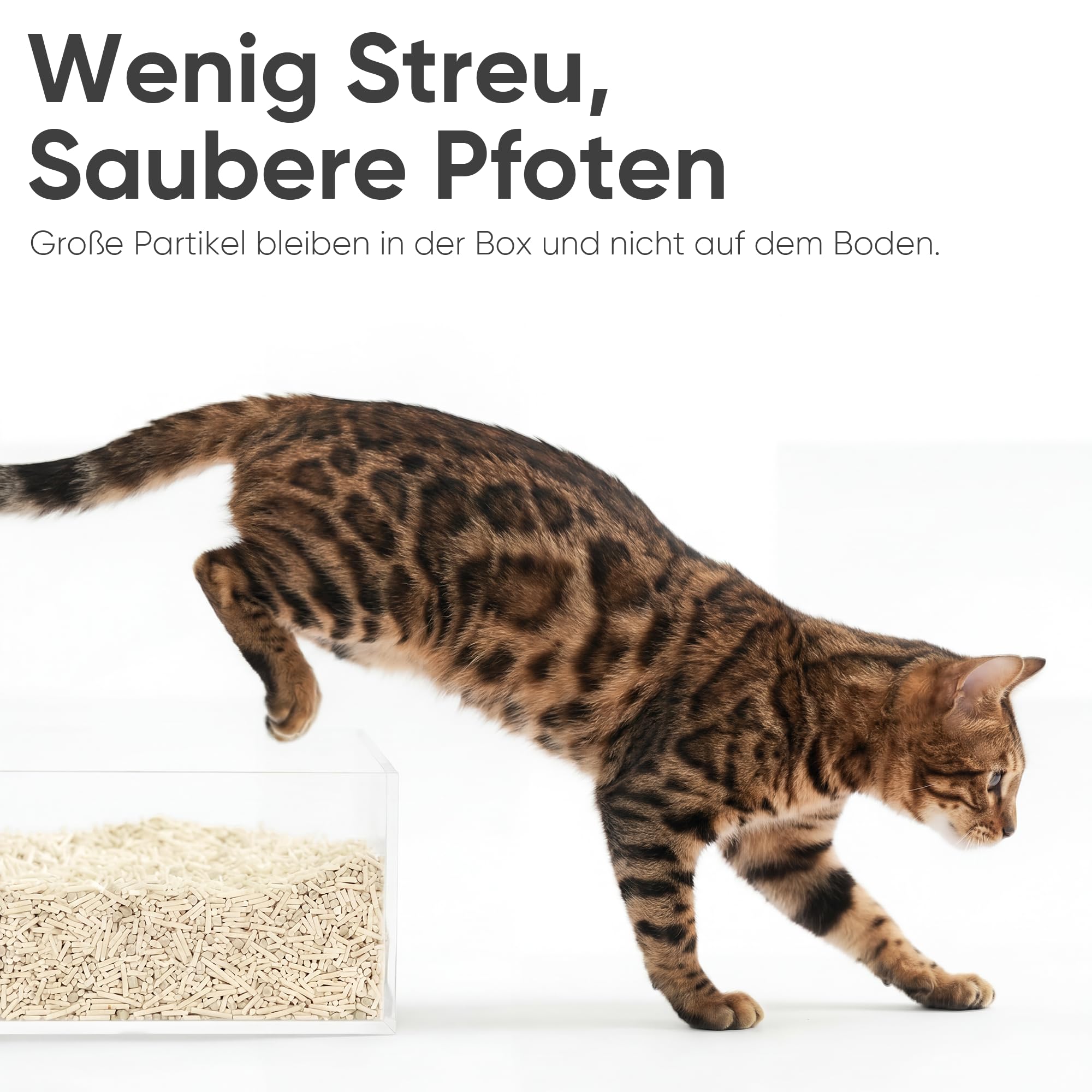 FUKUMARU Tofu Katzenstreu 10.8kg, schnell klumpstreu für Katzen, Gemischtes Maispellets, Staubfrei und Leicht klumpend, Geruchskontrolle, spült in der Toilette, Geringe Rückstände