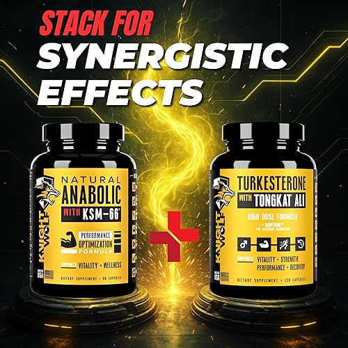 Miniatura 9 de Turkesterona 17,500 mg potencia máxima + BioPerine para suplemento de alta absorción con Tongkat Ali  Aumenta el crecimiento muscular magro y la