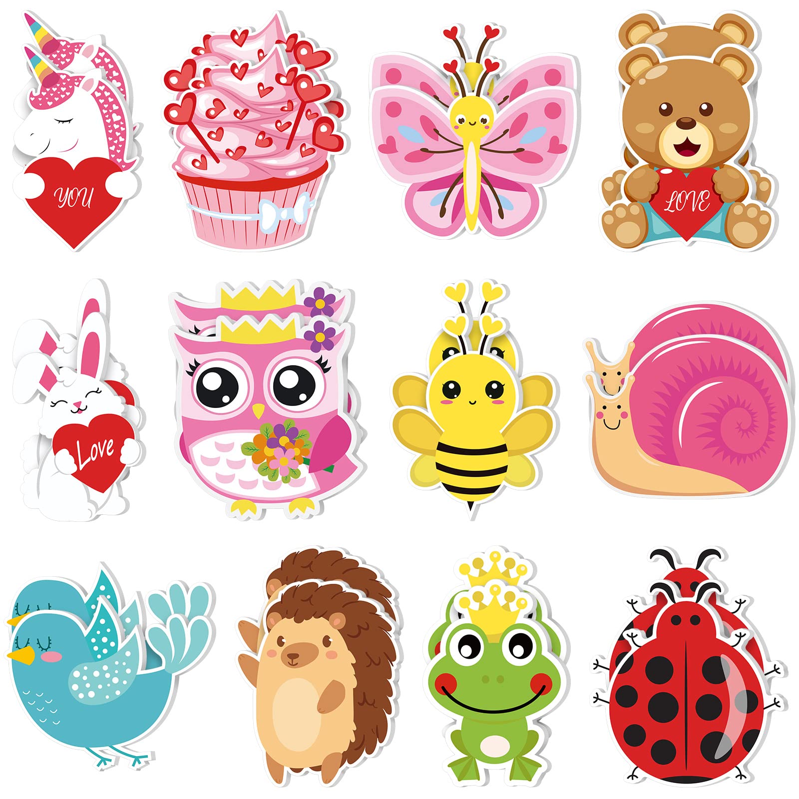 48 Pads Cute Animal Sticky Notes - 960 Sheets Kawaii Memo Pads For Office, School, Home Use