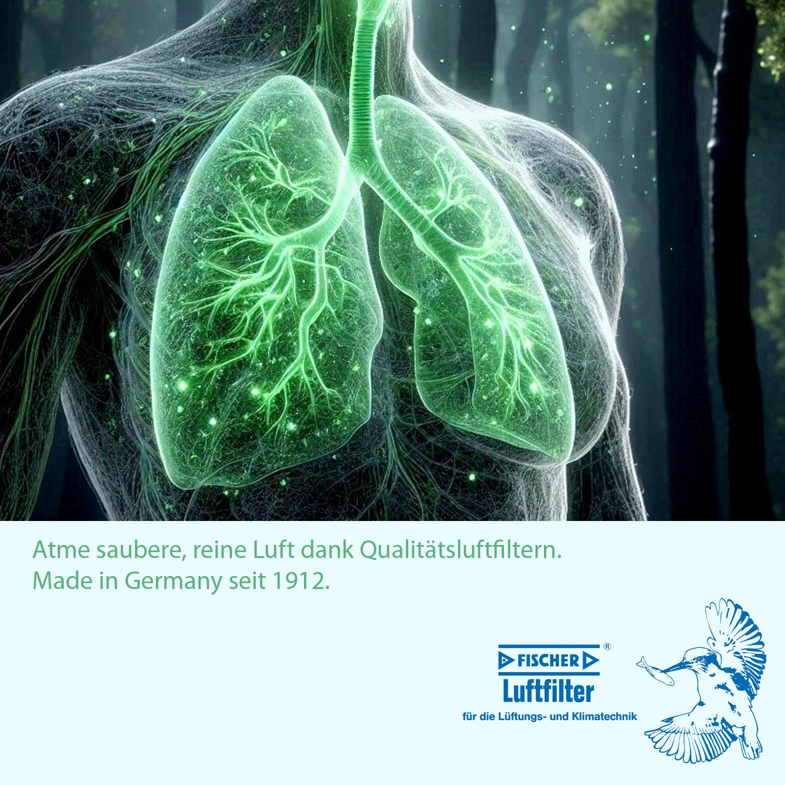 Filterschaum für Lüftungen Filterpad dunkel für Lüftungsanlagen und Klimanlagen Ersatzfilter anthrazit Filterschwamm geschäumter Filter dunkel Luftreiniger PPI Schaum (PPI 20 Höhe 6 mm)