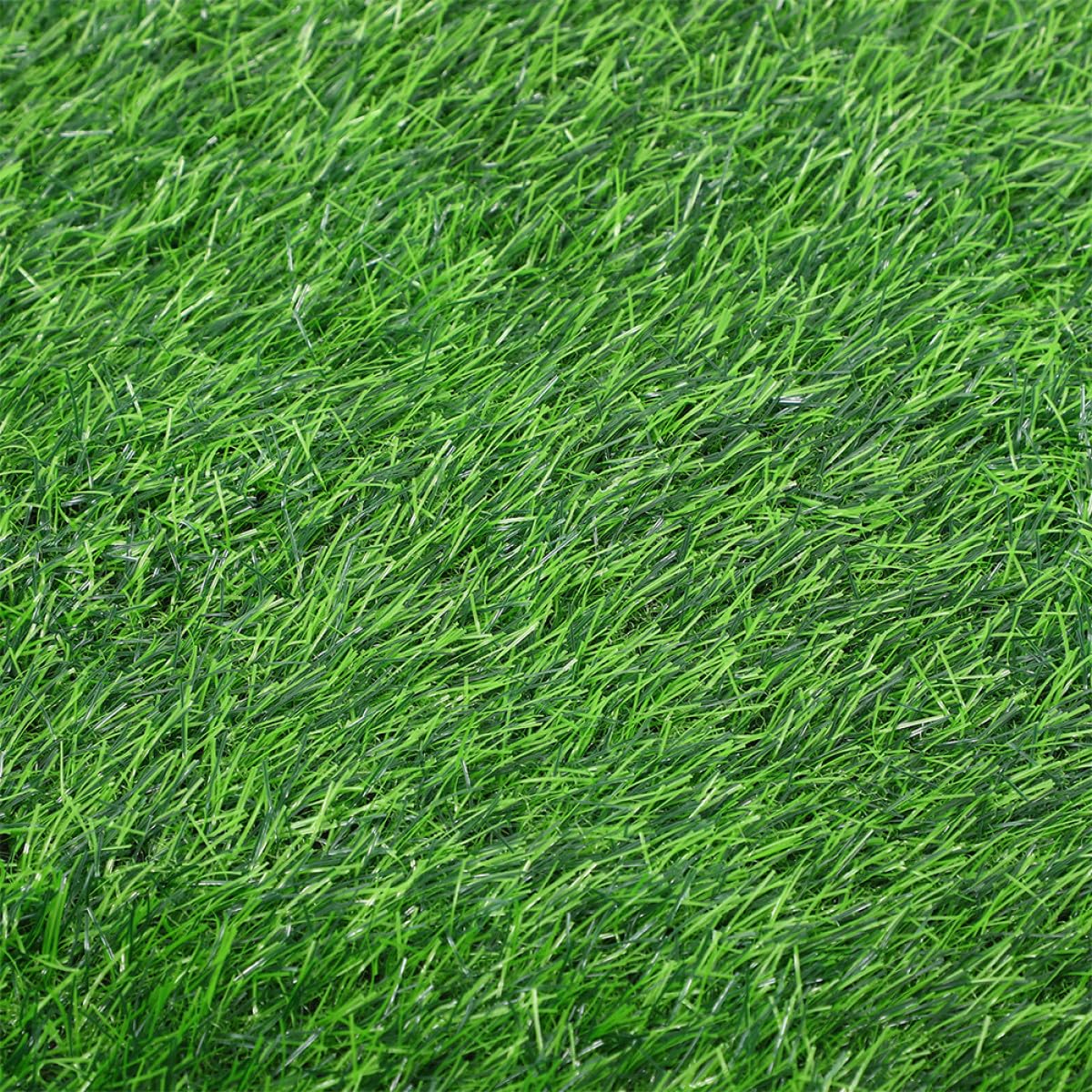 YARNOW Kunstrasen Matte Rund 80cm Durchmesser für Garten Terrasse und Küche als Tischdeko und Schachtabdeckung aus Kunststoff