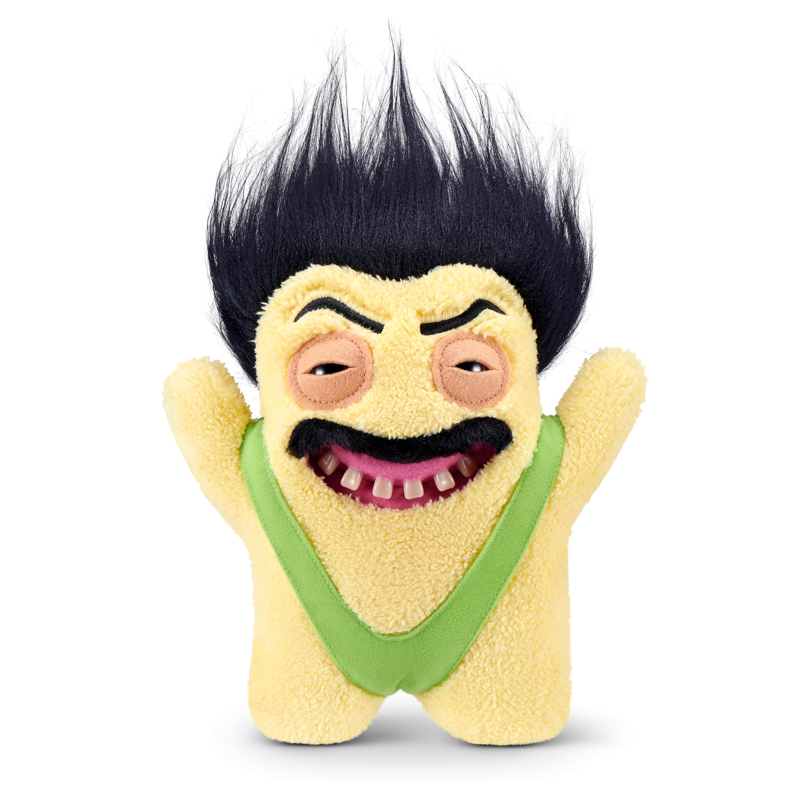 Fuggler Fugg Stars Series 2 9 Inch Plush Collectible Toy (Fugrat) by ZURU Featuring Funny Ugly Monster Design with Wild Expressions, Unique Personalities, and Chaotic Style for Fans and Collectors