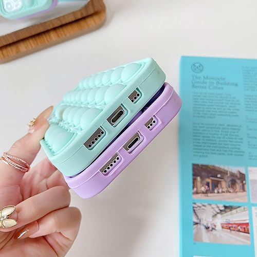 Miniatura 9 de COCOMII Funda para ansiedad compatible con iPhone 12 Pro Max  Silicona, delgada, mate, burbujas sensoriales Push Pop, alivio de la ansiedad y el