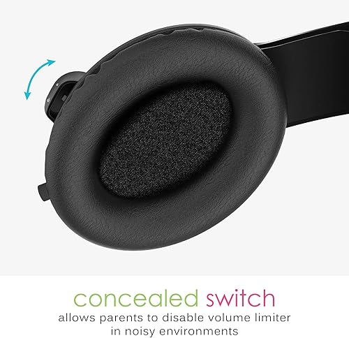 Miniatura 3 de MEE audio KidJamz 3 - Auriculares seguros para niños con tecnología de limitación de volumen (negro, paquete de 3)