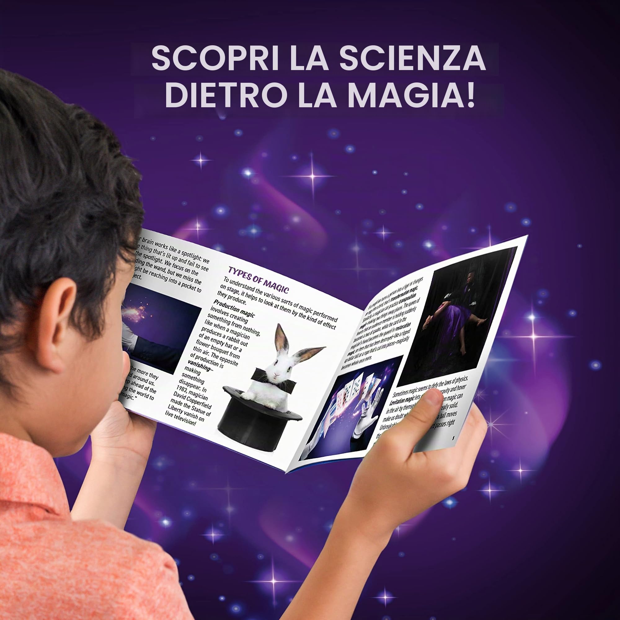 National Geographic Kids Magic Set - 45 trucchi magici per bambini da eseguire con istruzioni video passo passo per ogni trucco fornito da un mago professionista, giocattoli per ragazzi e ragazze