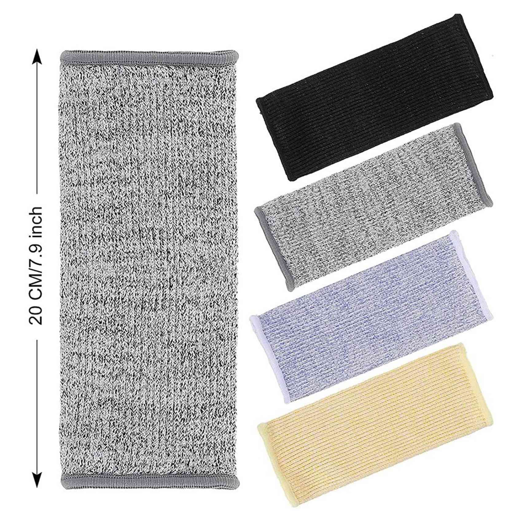 4 Pares Fundas Resistentes y Quemaduras Fundas Protectoras para Protectores de Antebrazo para Pieles Finas y Moretones