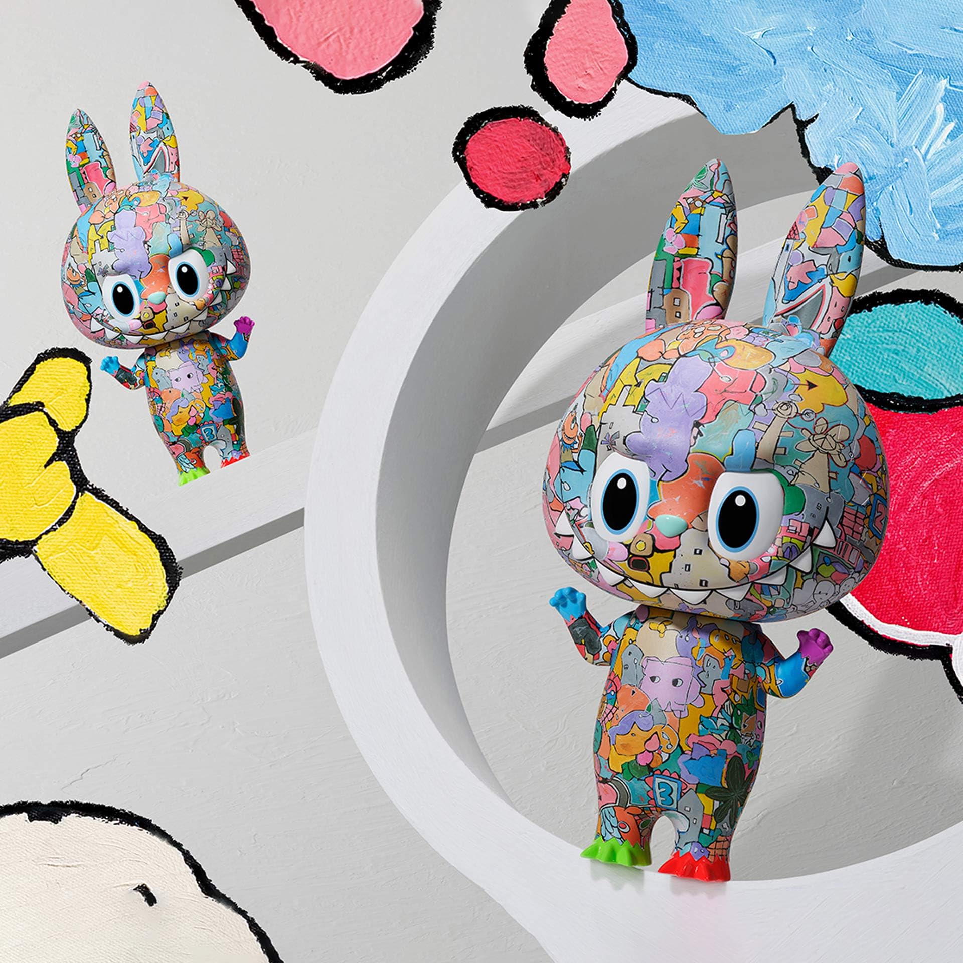 POP MART⬛︎THE MONSTERS ART⬛︎LABUBU 絶版 POP MART ✔️AUTHENTIC Labubu The Little Monsters Zimomo Mini 2