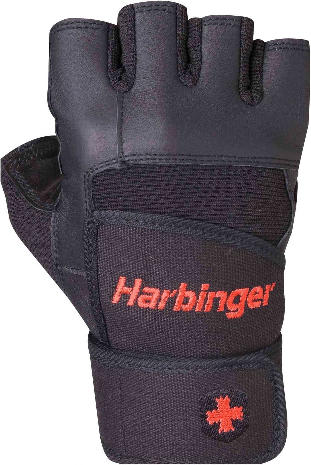 Harbinger 140 Pro WristWrap Glove (Black)