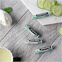 Vista 8 de ChapStick Té verde menta 100% ingredientes naturales Mantequilla labial, bálsamo labial hidratante - 0.15 onzas