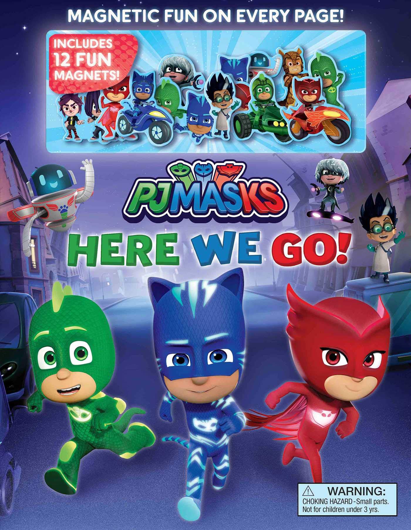 PJ Masks: Here We Go! Magnetic Hardcover